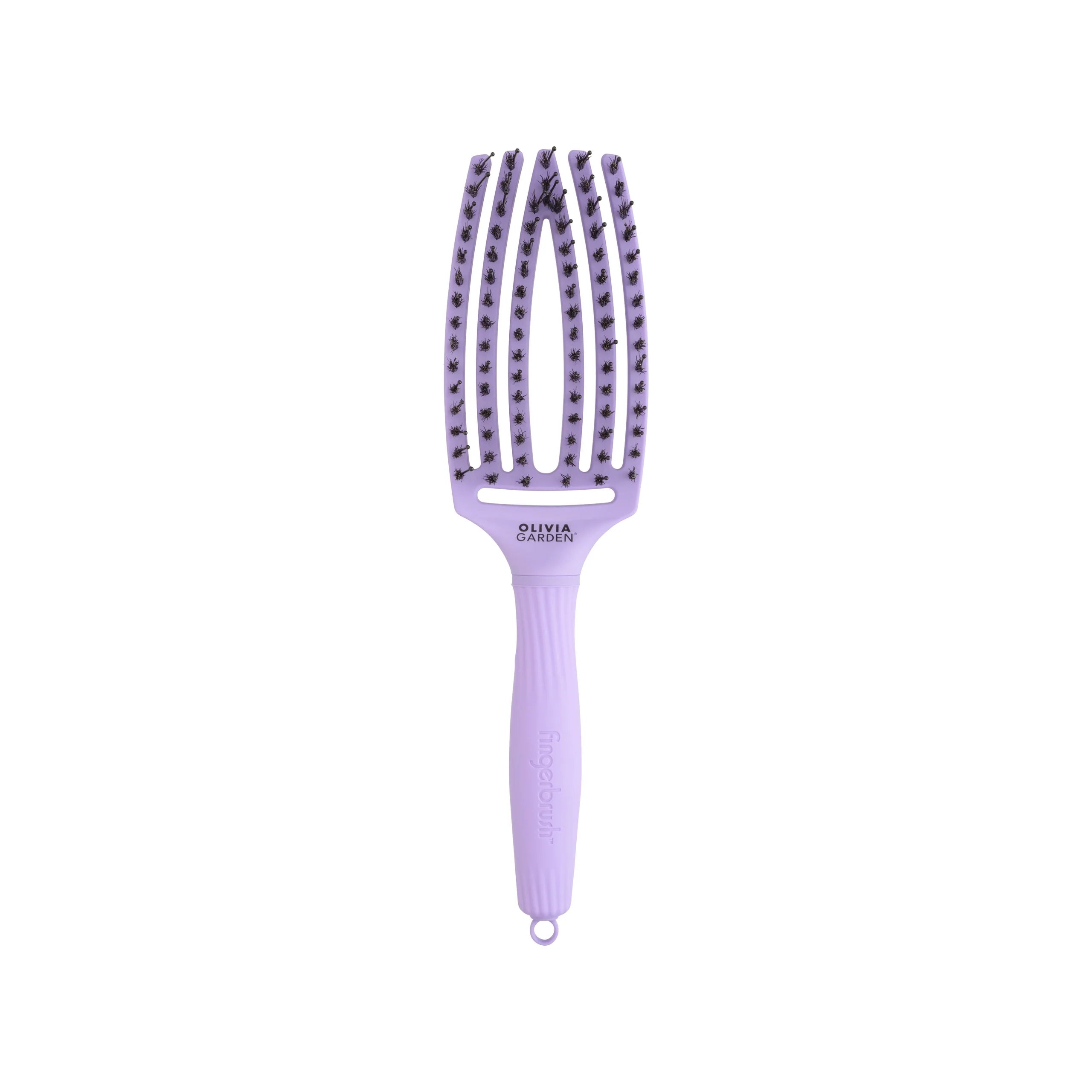Olivia Garden Fingerbrush- Lavender Medium