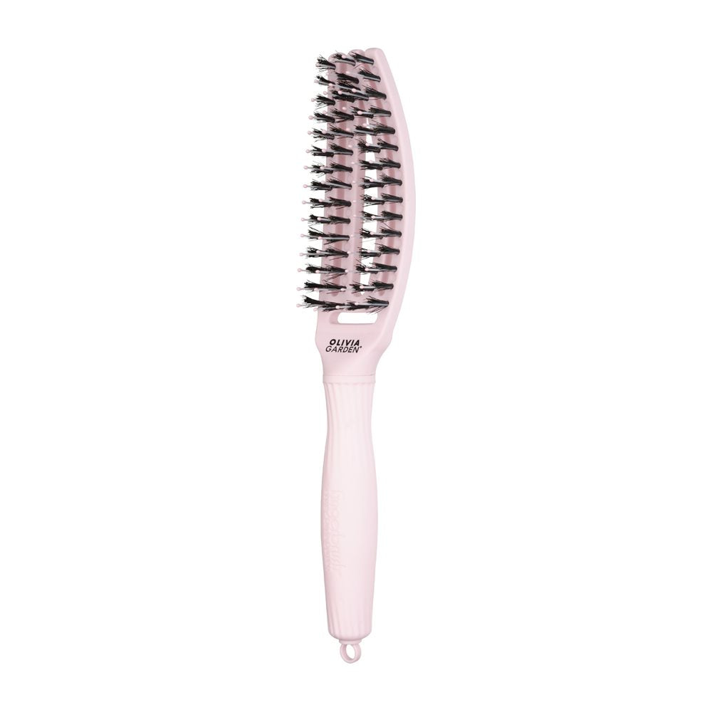 Olivia Garden Finger Brush Combo Small Pink Hiusharja