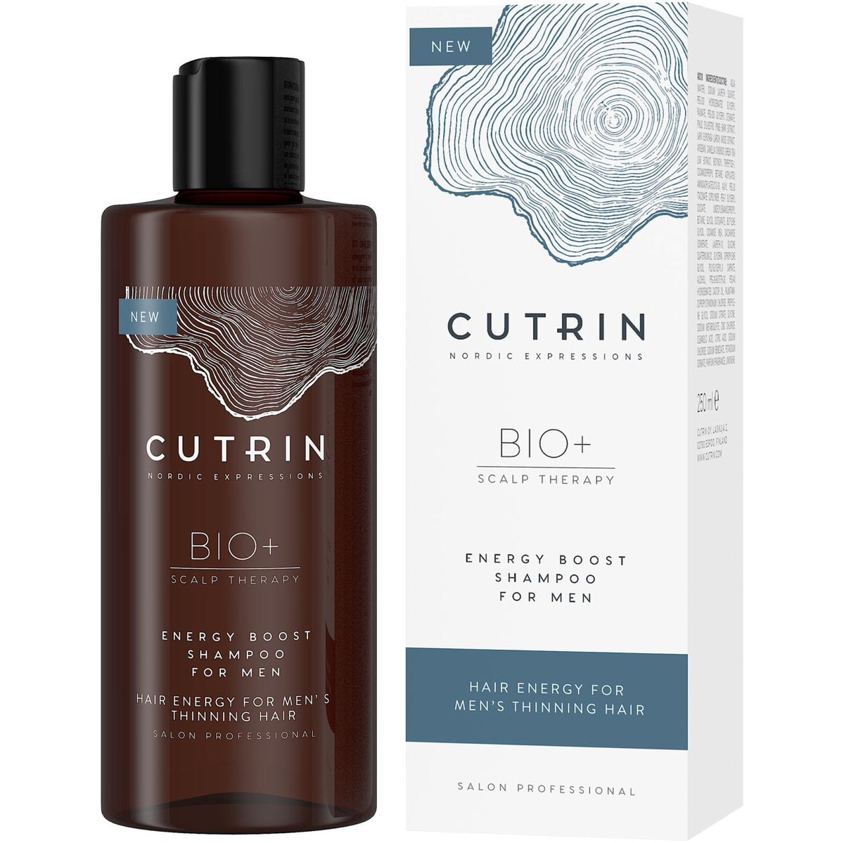 Cutrin BIO+ Energy Boost Shampoo For Men 250 ml