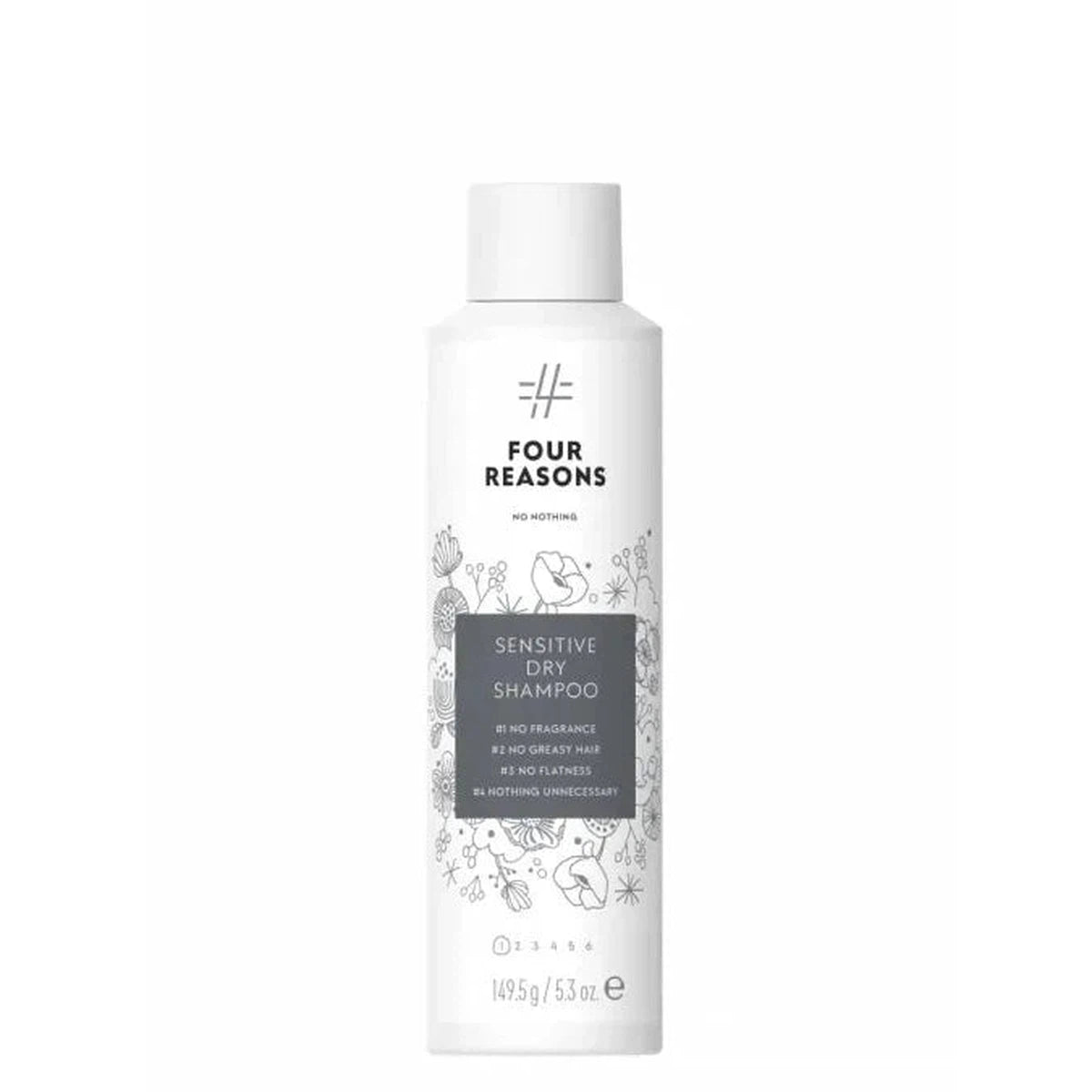 Four Reasons No Nothing Sensitive Dry Shampoo 250 ml