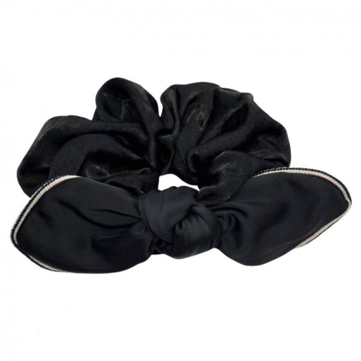 Stella Details Rusetti Scrunchie, Musta