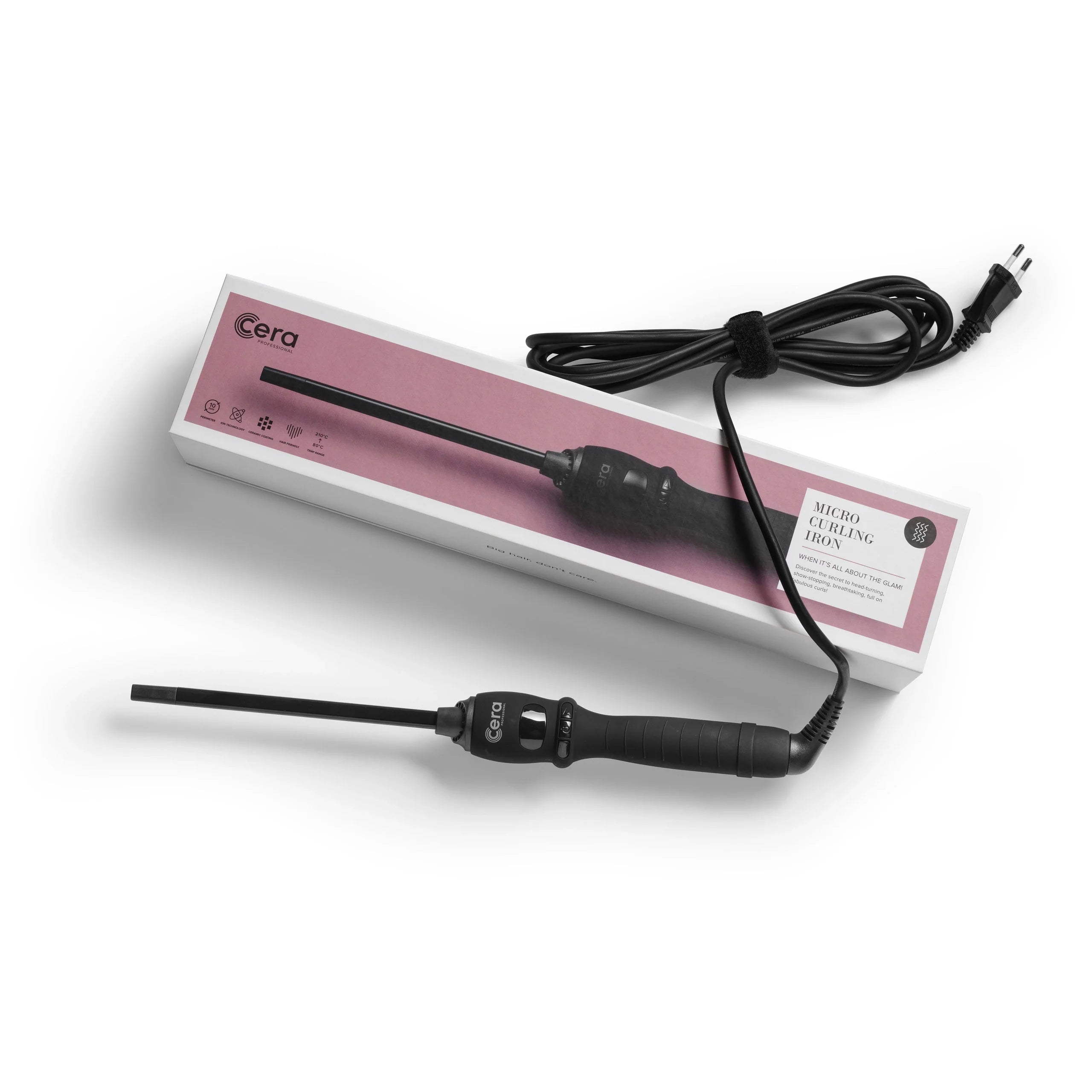 Puikkokiharrin Cera ,Micro Curling Iron